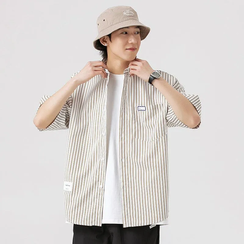 Loose-fit Striped Shirt