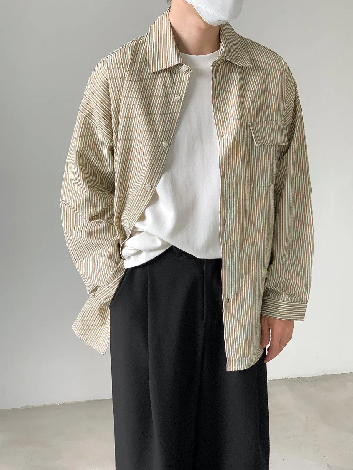 Loose-fit Striped Shirt