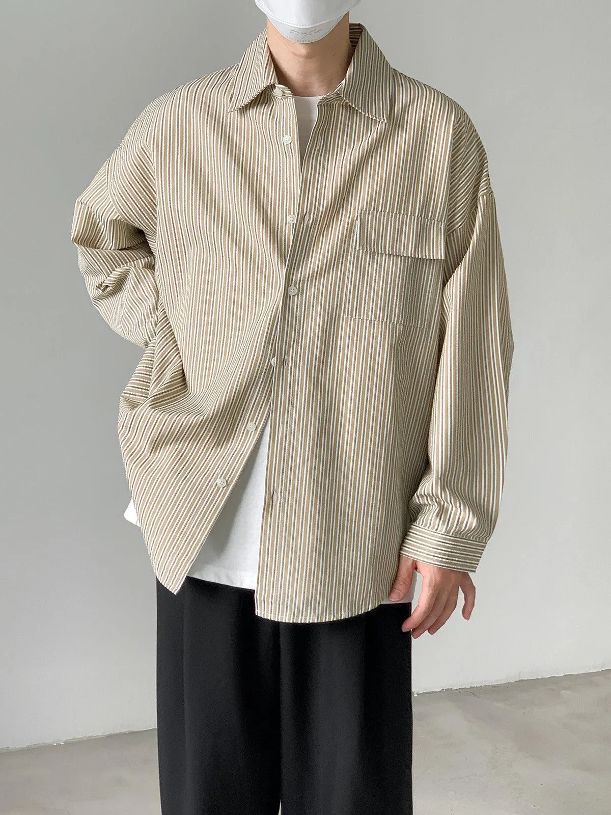 Loose-fit Striped Shirt