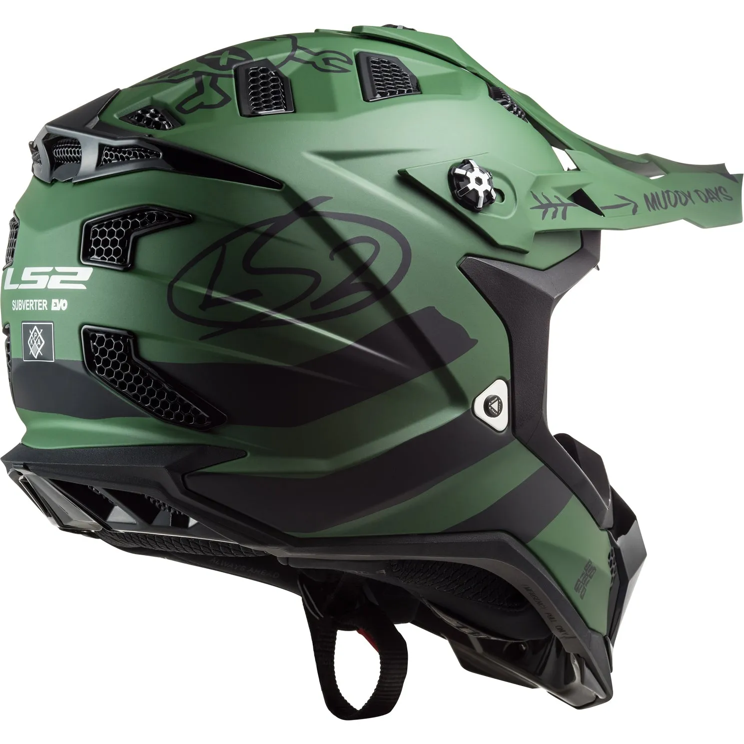 LS2 Helmets Subverter EVO Cargo Motorcycle Off Road Helmet