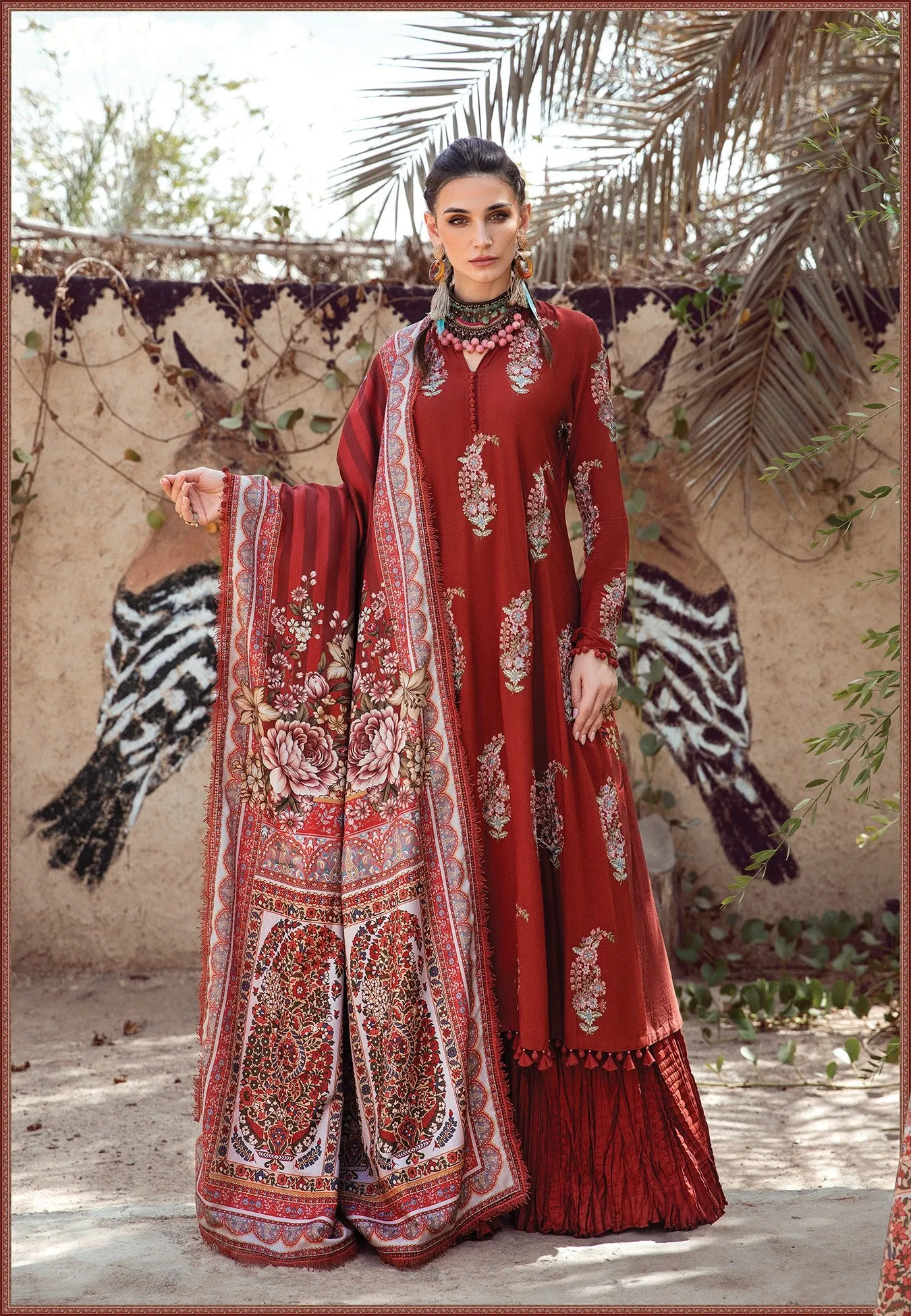 MARIA B | M PRINTS 2022 | DESERT ROSE COLLECTION | MPT-1508-B
