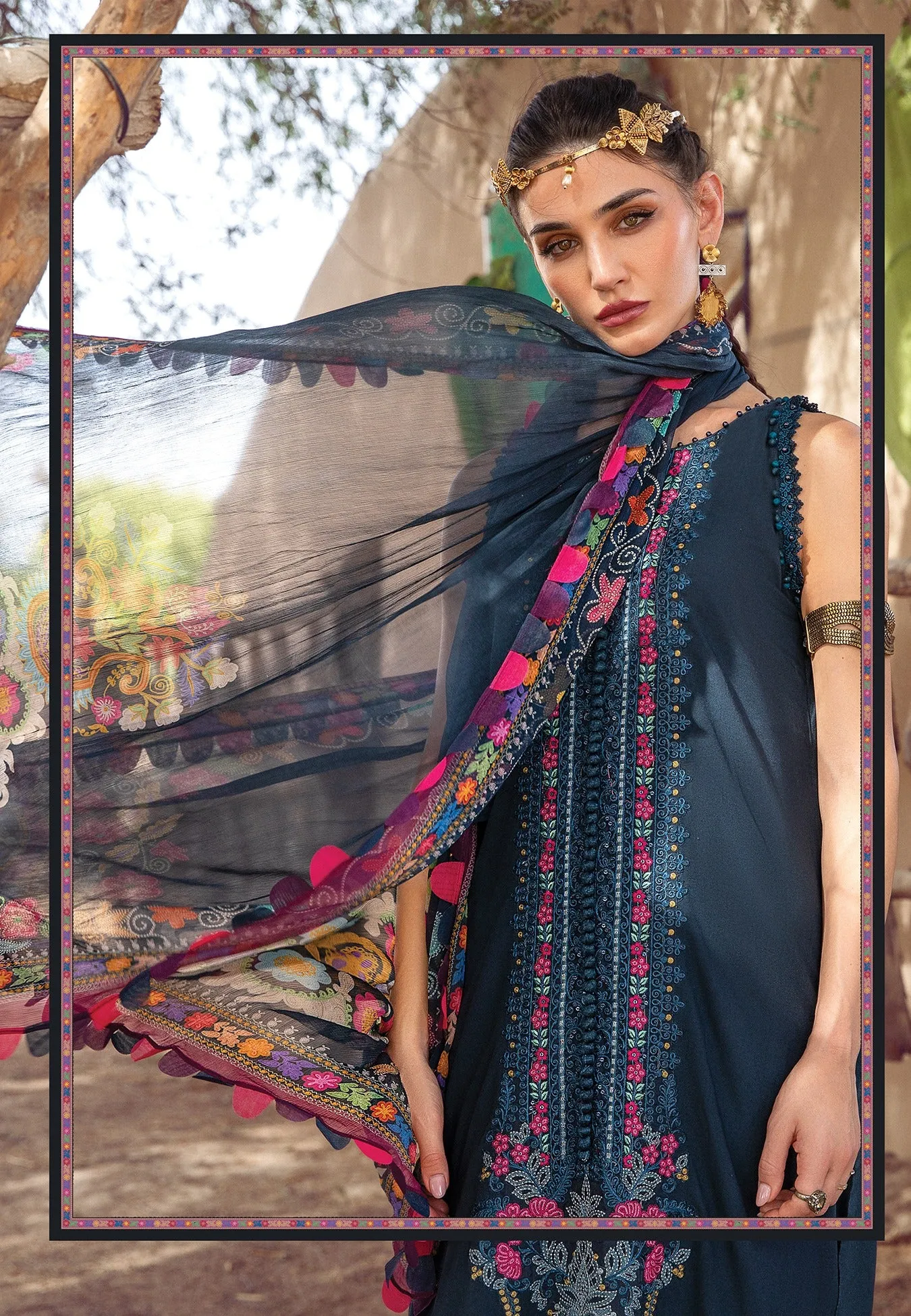 MARIA B | M PRINTS 2022 | DESERT ROSE COLLECTION | MPT-1510-B