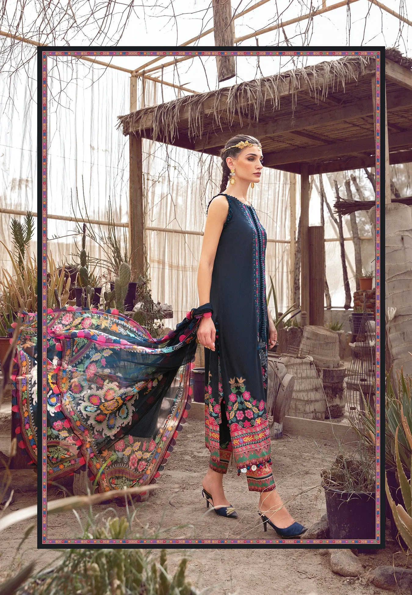 MARIA B | M PRINTS 2022 | DESERT ROSE COLLECTION | MPT-1510-B