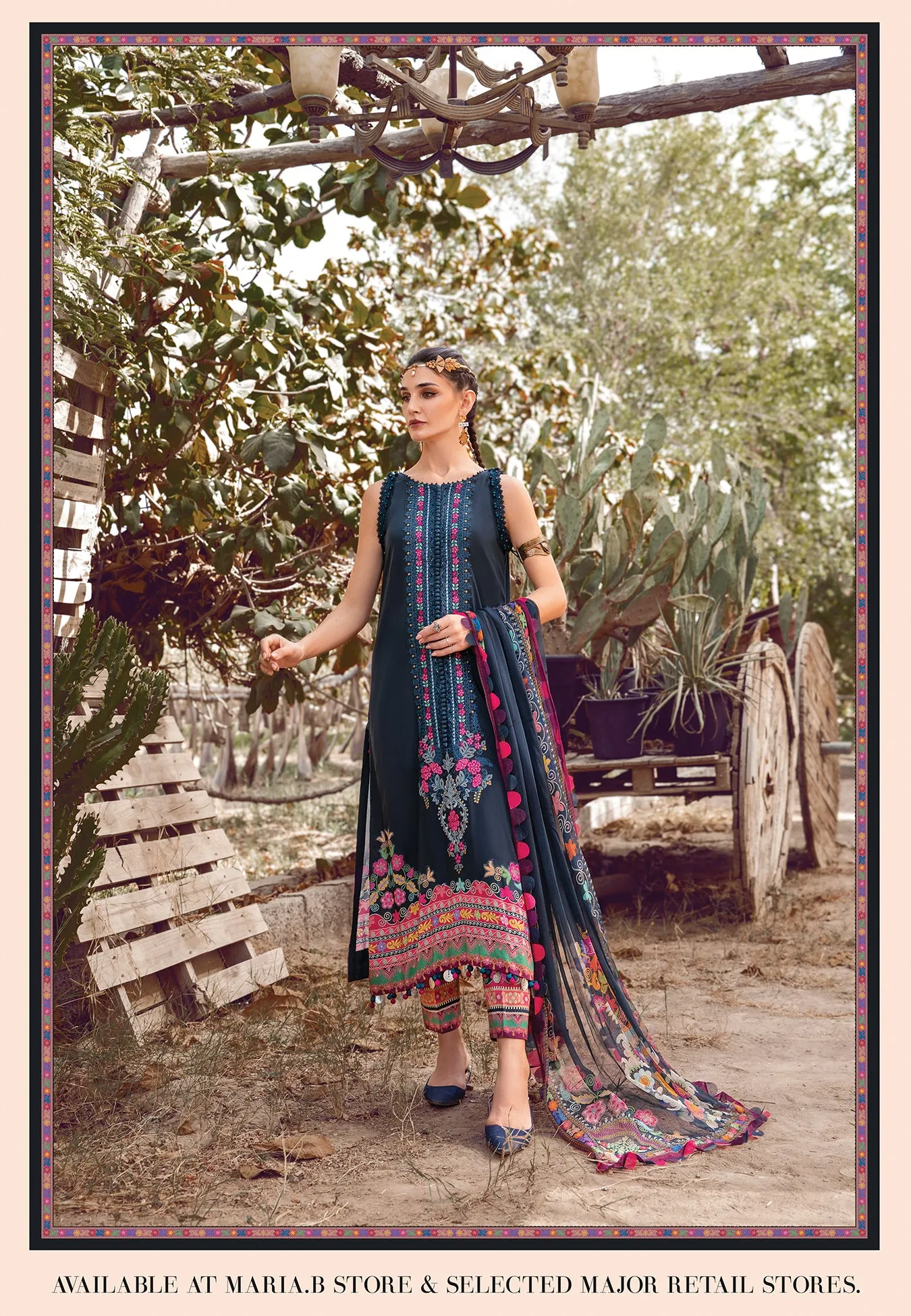 MARIA B | M PRINTS 2022 | DESERT ROSE COLLECTION | MPT-1510-B