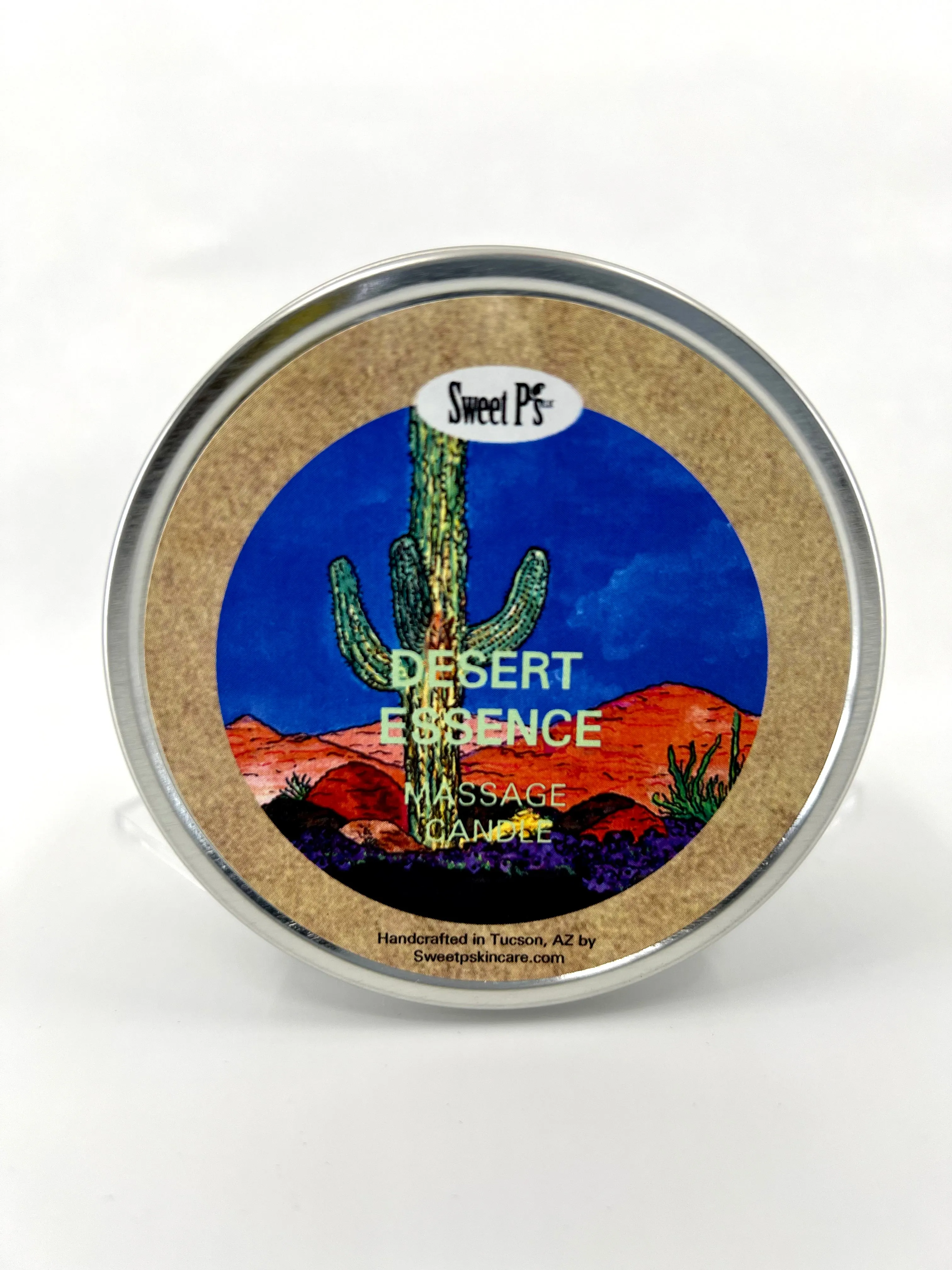 Massage Candle - Desert Essence Blend - Scents of the Desert