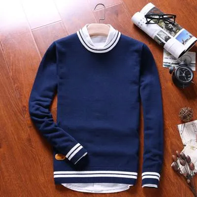 Men's Fashion O-Neck Pullover