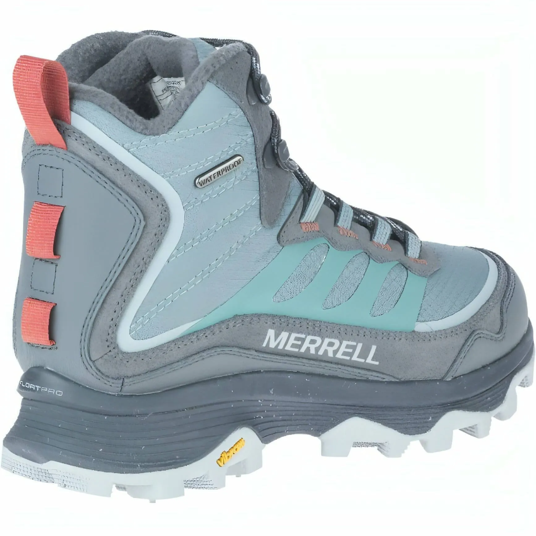 Merrell Moab Speed Thermo Mid Waterproof Womens Walking Boots - Grey