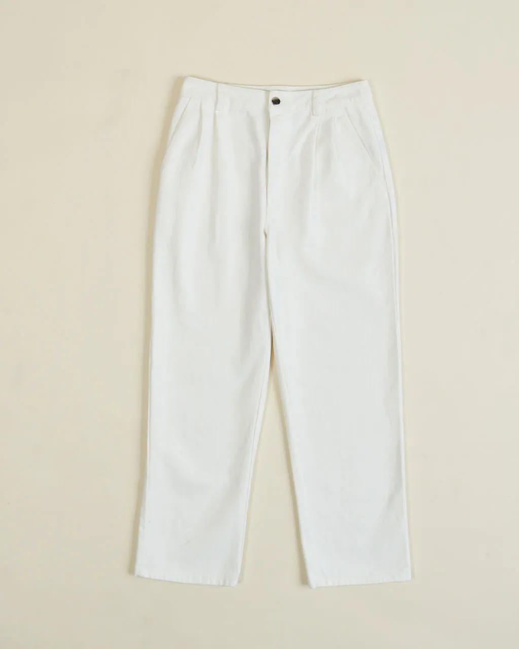 Nahom Bootcut Pant White