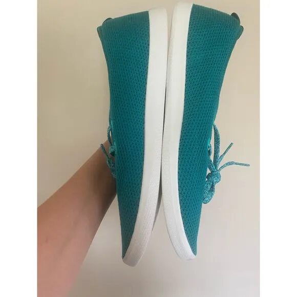 NWOT Allbirds Tree Skipper sneakers size men’s 14 teal aqua