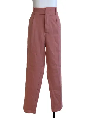 Peachy Pink Loose Fit Pants