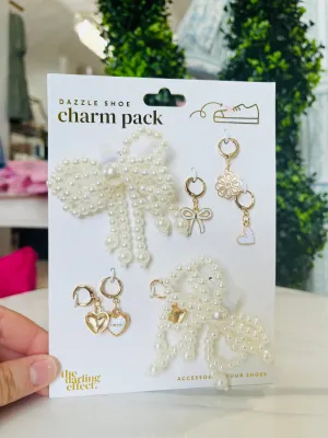Pearl Dazzle Shoe Charms