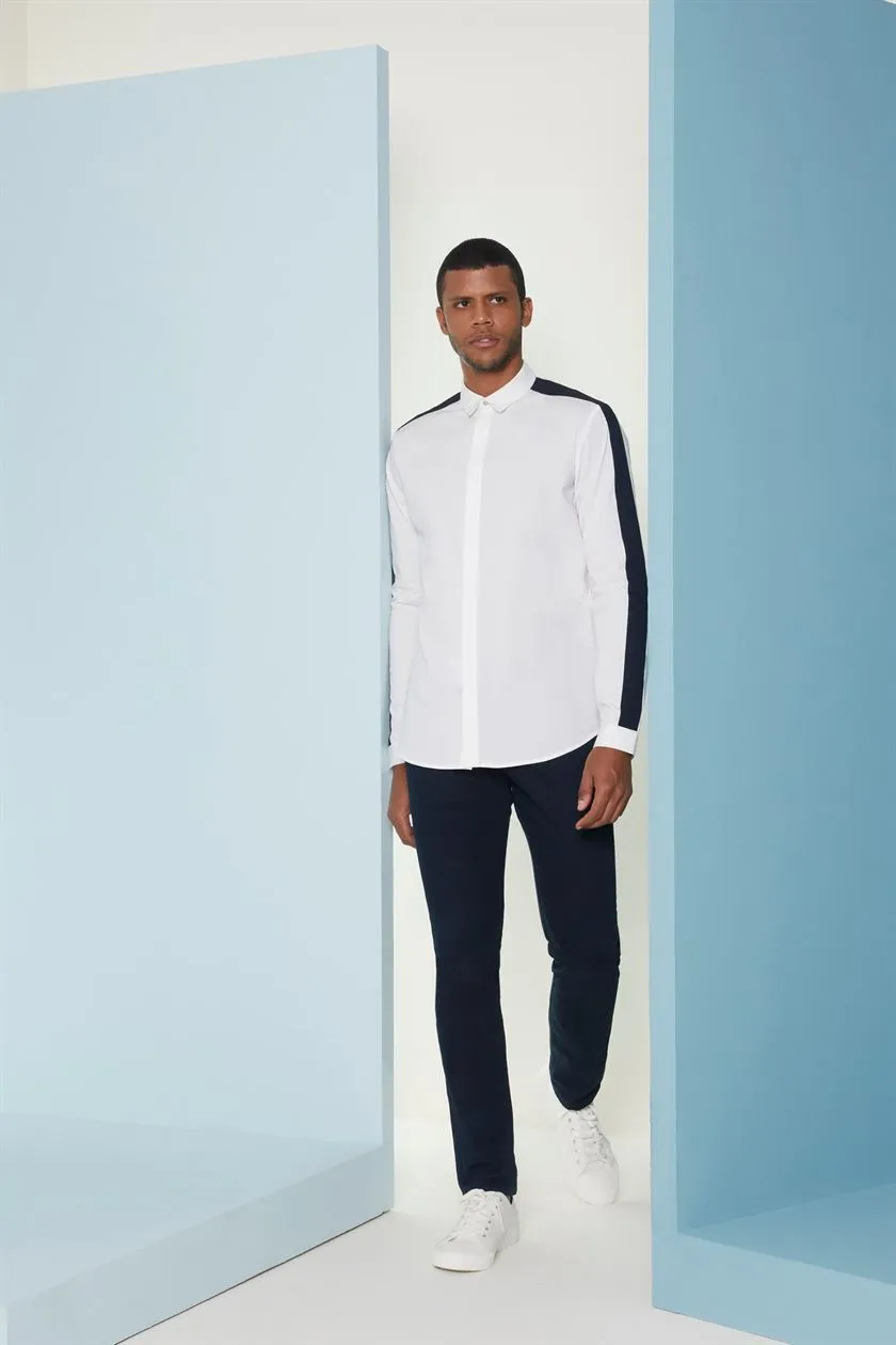 Perona   I   Menshirtshirts-Joss-Pma-Fv21-305-White-Navy  AS7757