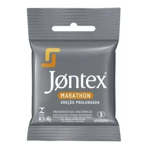 Preservativo Jontex Marathon  3 Unidades