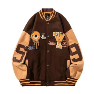 "95" Veste Bombers Versity Jacket Noir - URB1™