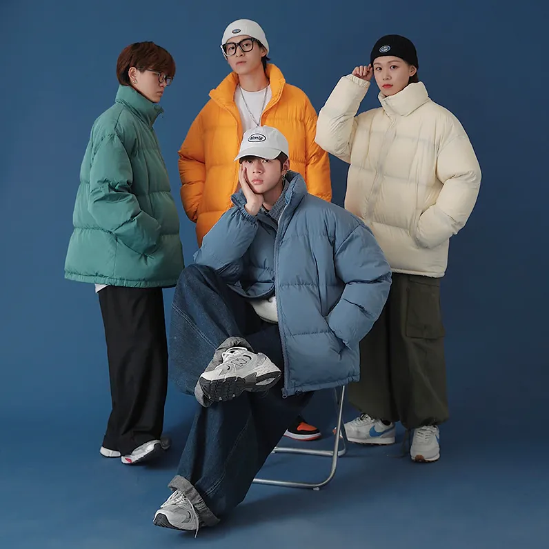 "ESSENTIAL" Doudoune Veste Matelassée Bleu - URB1™