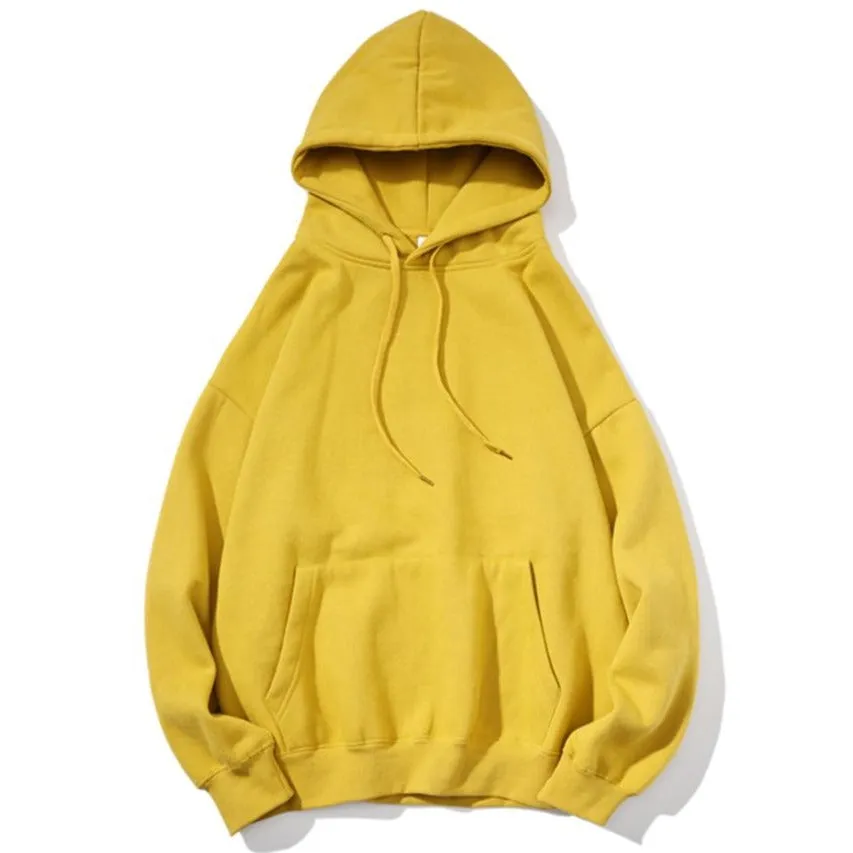 "ESSENTIAL" Sweatshirt Jaune Hoodie à Capuche - URB1™