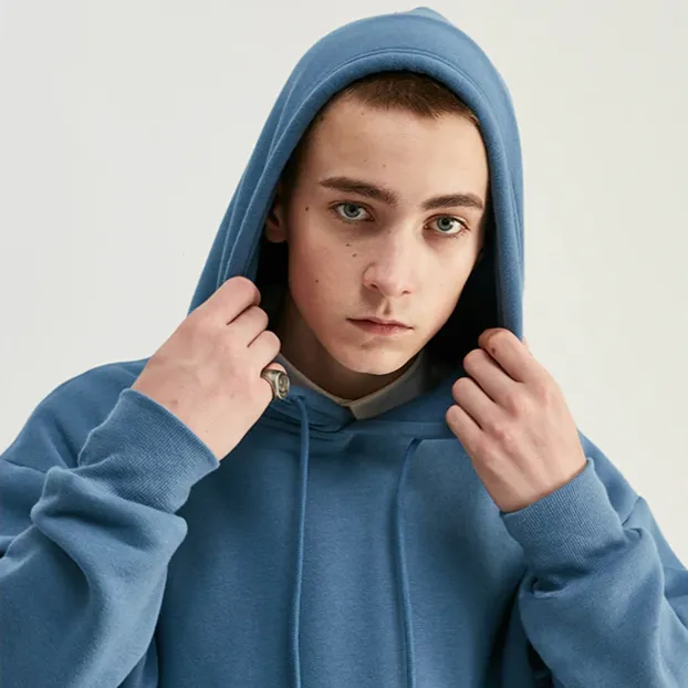 "ESSENTIAL" SWEATSHIRT ORANGE HOODIE À CAPUCHE - URB1™