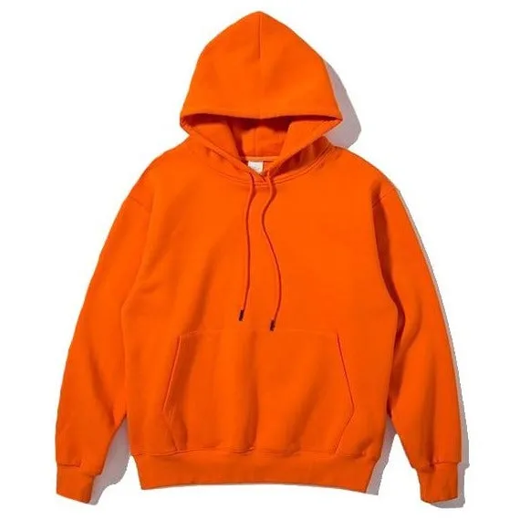"ESSENTIAL" SWEATSHIRT ORANGE HOODIE À CAPUCHE - URB1™