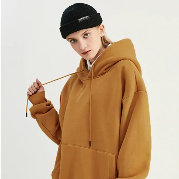 "ESSENTIAL" SWEATSHIRT ORANGE HOODIE À CAPUCHE - URB1™