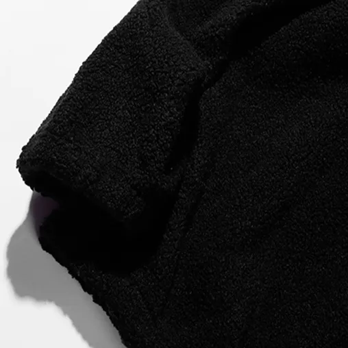 "LOBU" Sweat-shirt Hoodie à capuche Fourrure Blanc - URB1™