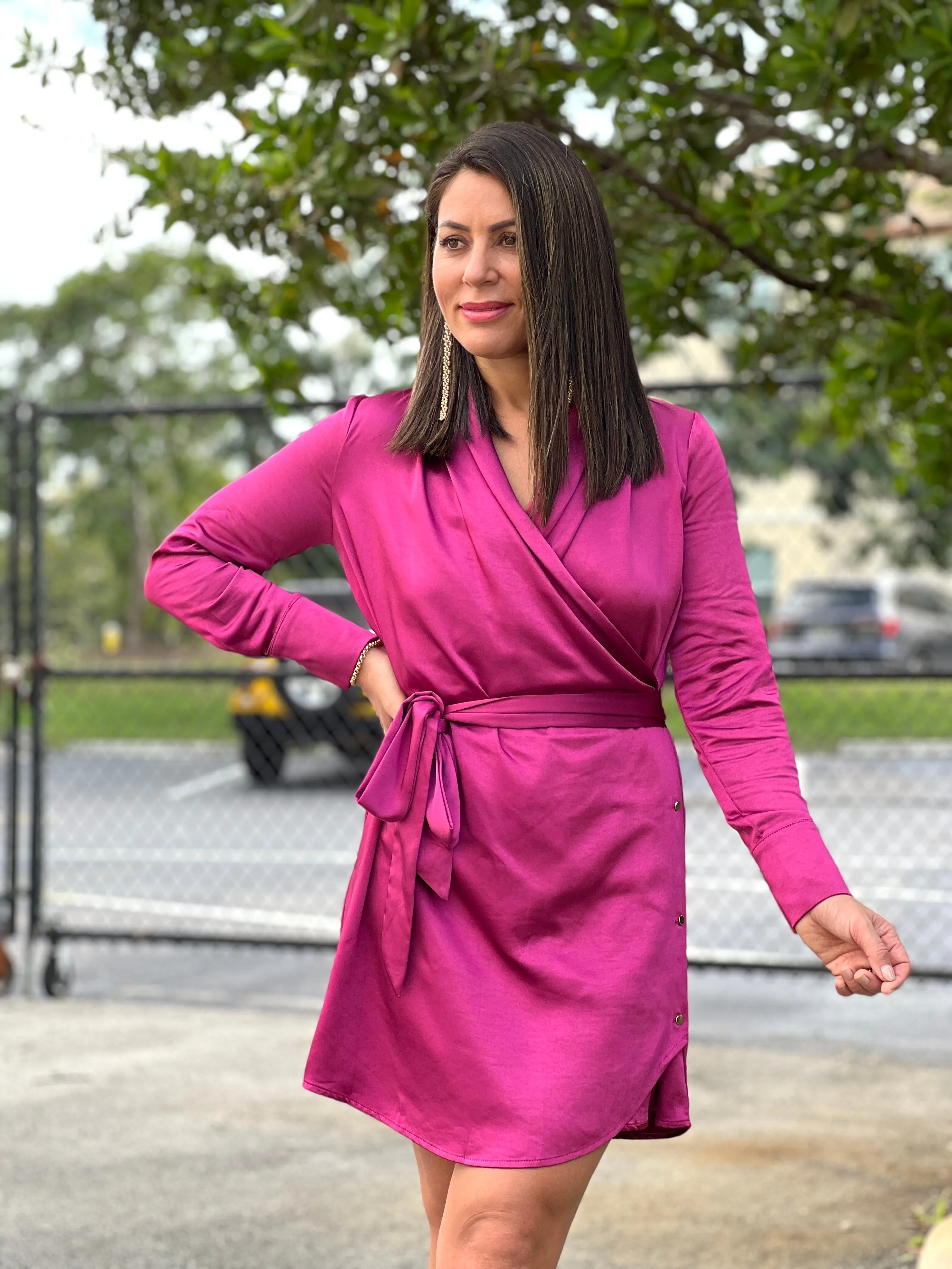 "Loly" Long Sleeve Mini Dress