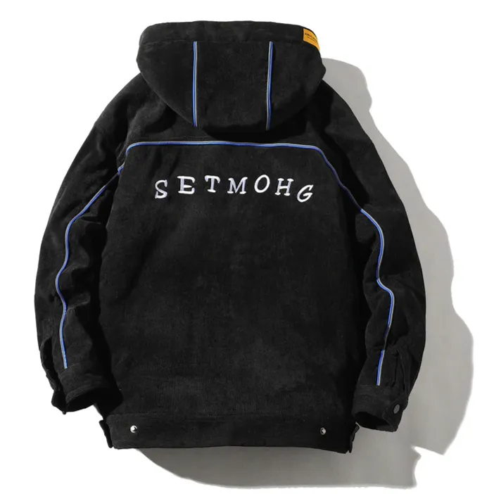 "SETMOHG" Manteau Blouson Vert Militaire Velour Mouton - URB1™