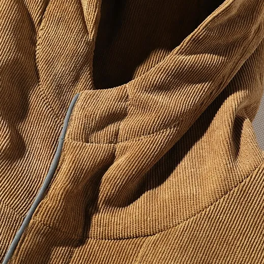 "SETMOHG" Manteau Blouson Vert Militaire Velour Mouton - URB1™