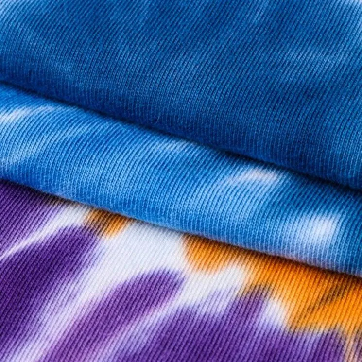 "Tie And Dye" T-shirt Multicolor Délavé oversize - URB1™