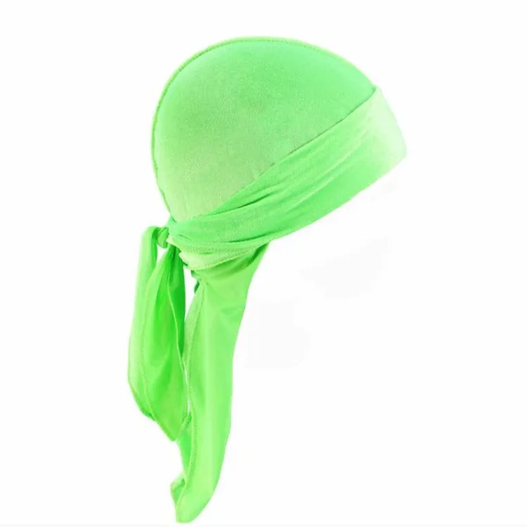 "WAVES" DURAG BLEU EN VELOUR - URB1™