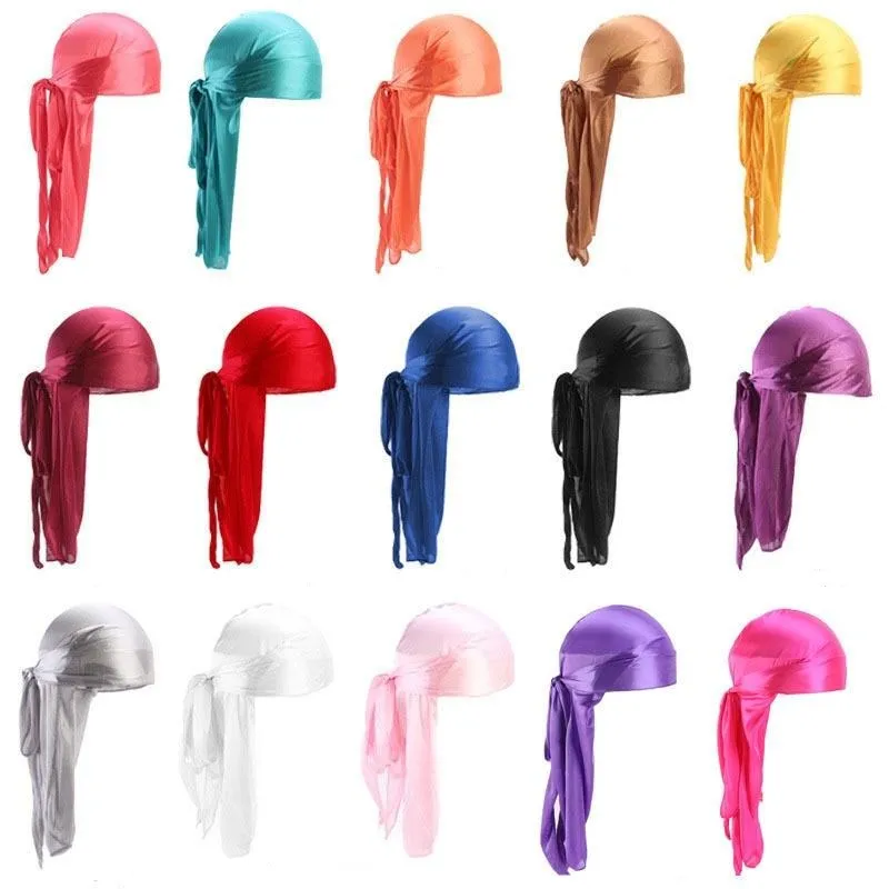 "WAVES" Durag Vert Fluo en Satin - URB1™