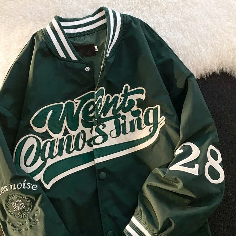 "WENT" Veste Bombers Versity Jacket Vert - URB1™