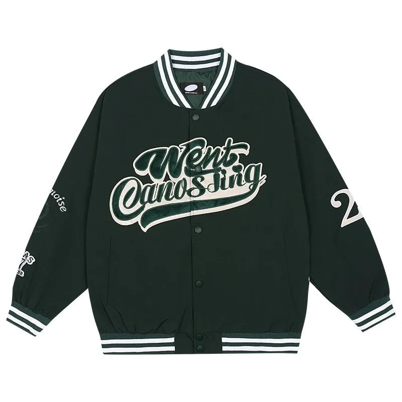 "WENT" Veste Bombers Versity Jacket Vert - URB1™