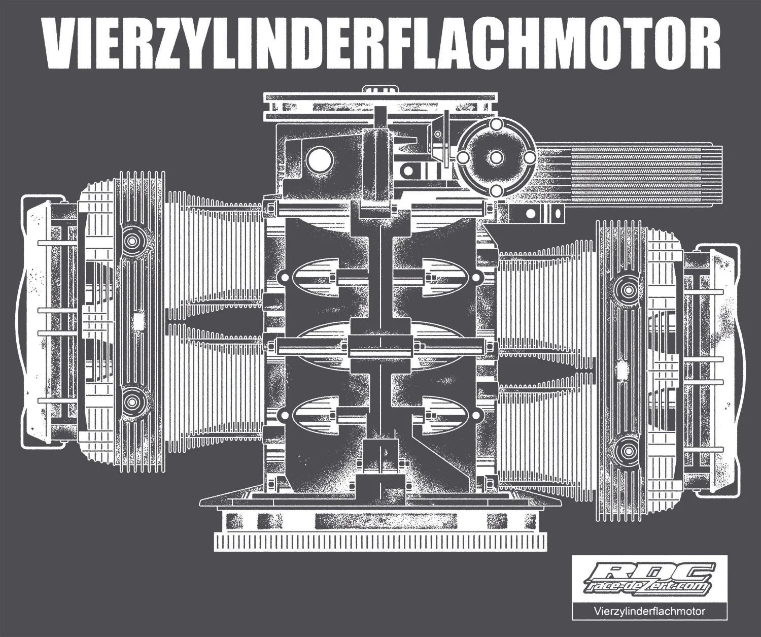 Race-Dezert VW Engine Shirt