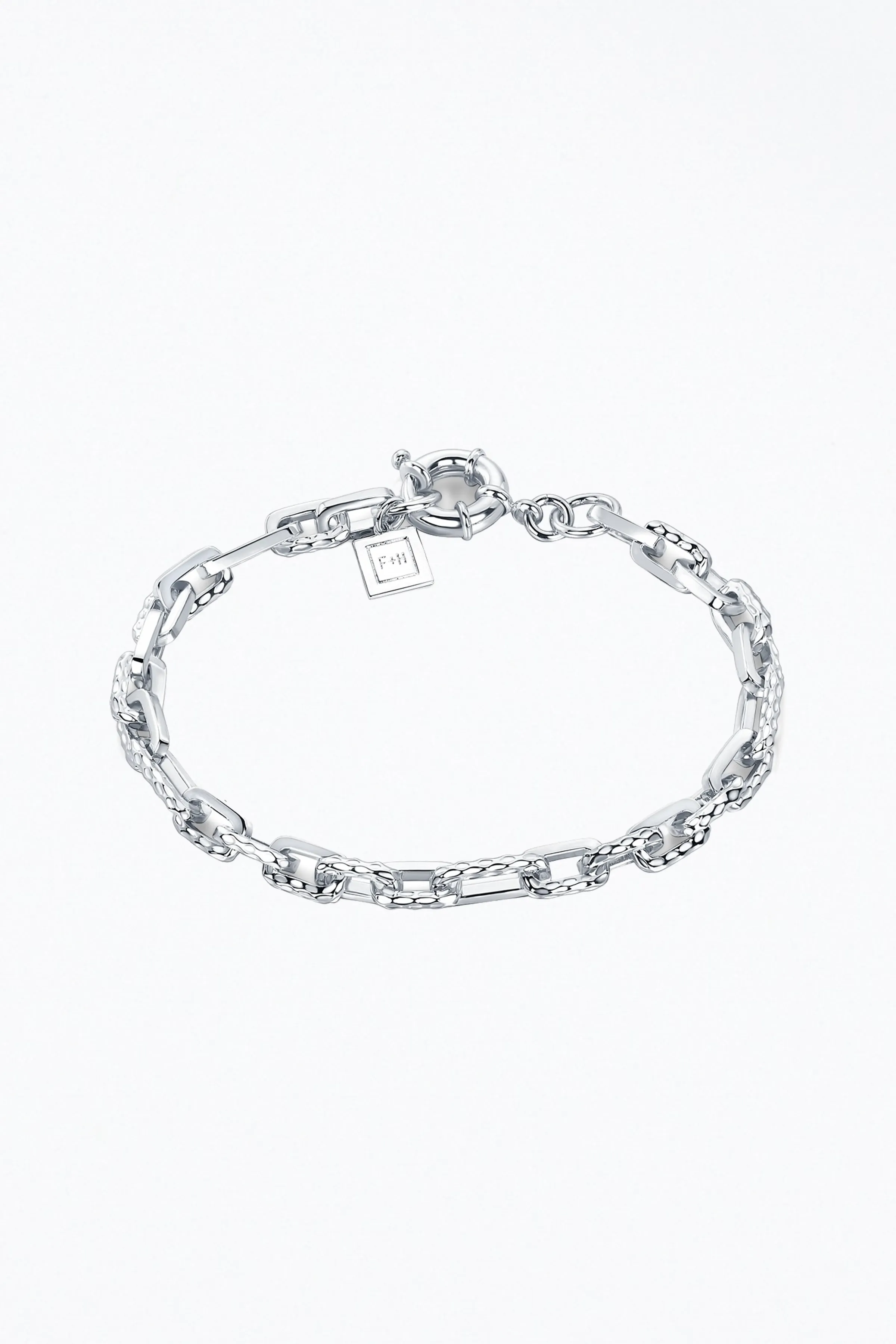 RAMONES HAMMERED CHAIN ANKLET