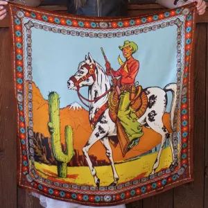 Ranger Shorty -Brown Wild Rag Western