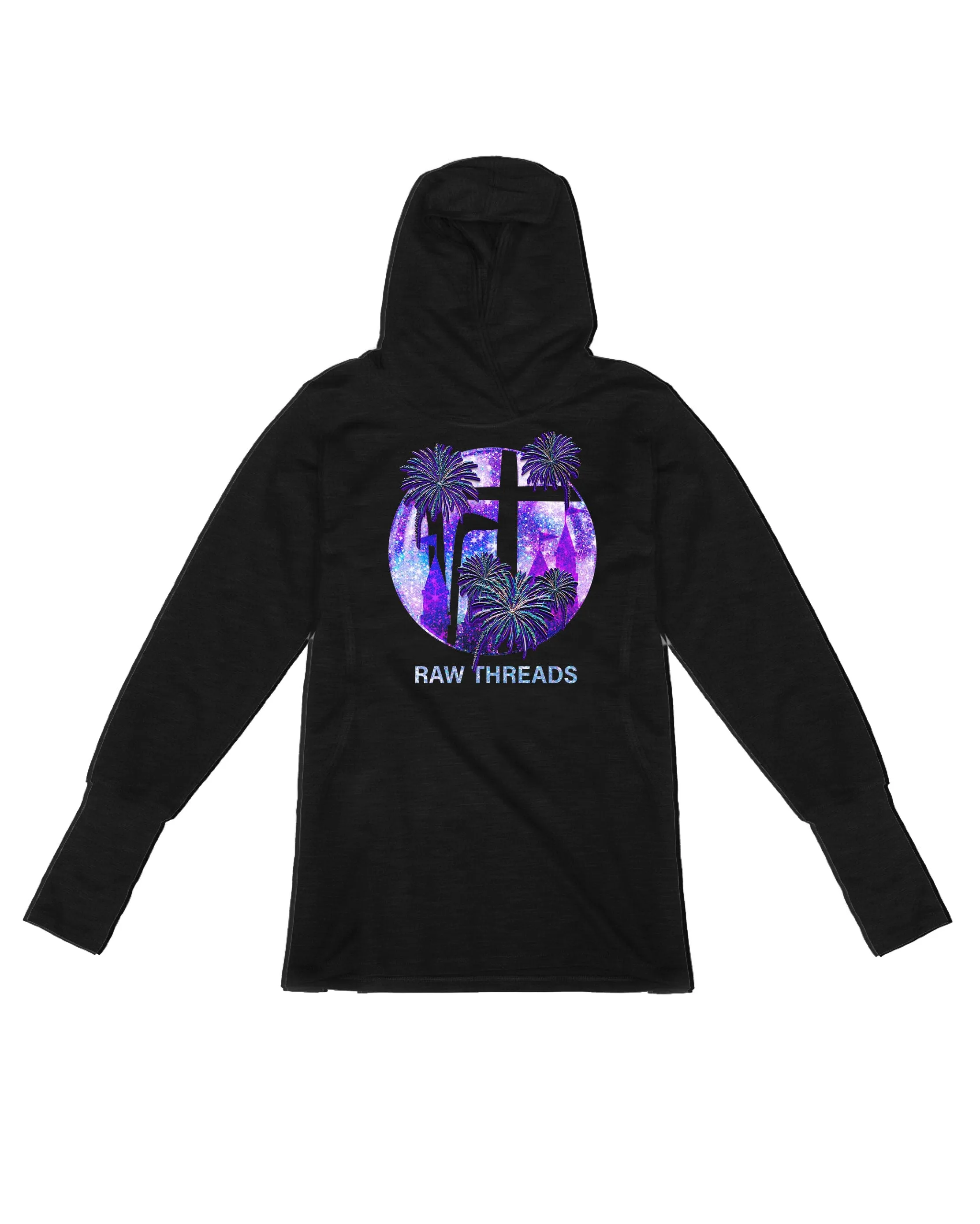 Raw Threads Logo in Purple Platinum