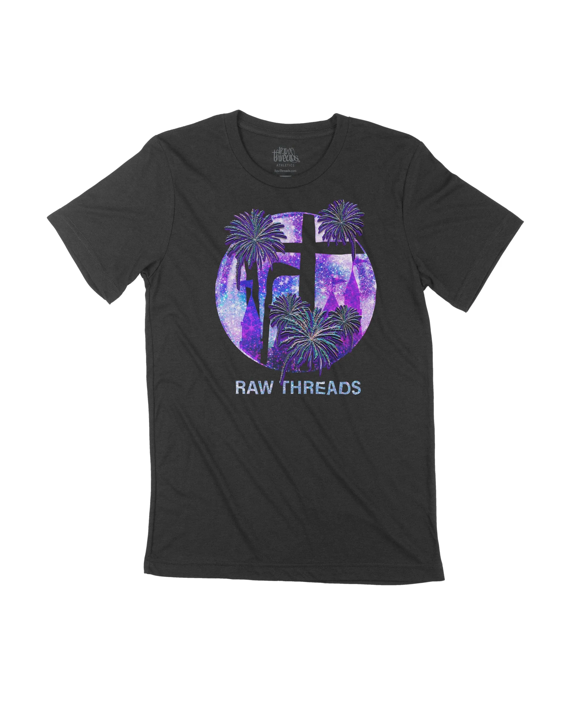 Raw Threads Logo in Purple Platinum