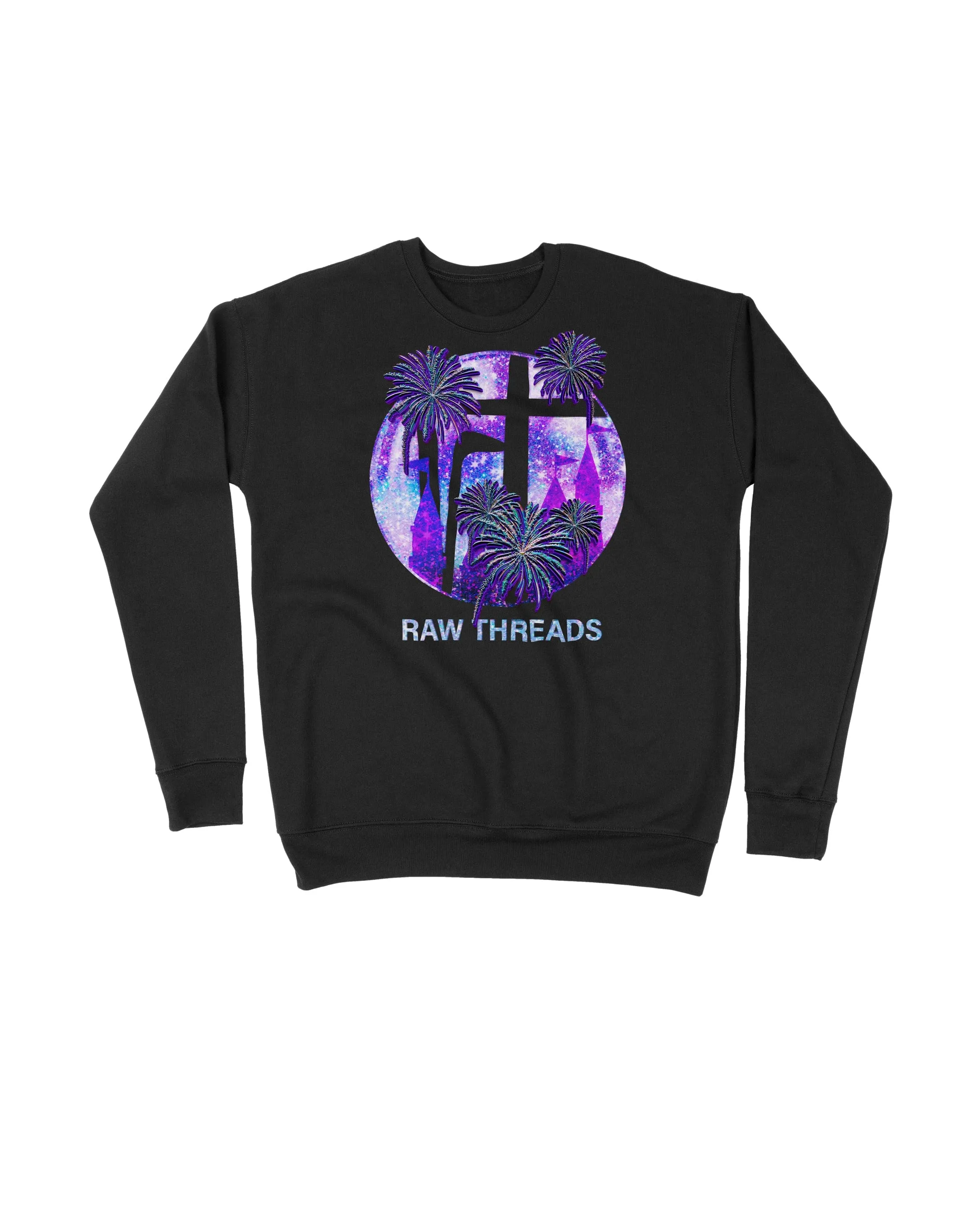 Raw Threads Logo in Purple Platinum