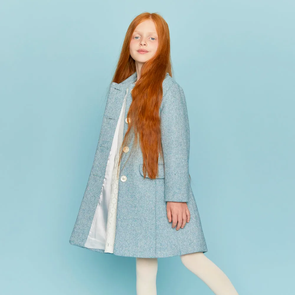 [RE:COAT] Chelsea Girls Coat - Belgravia Blue [4-5y, 6-7y]