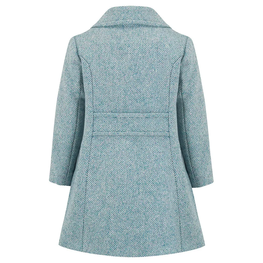 [RE:COAT] Chelsea Girls Coat - Belgravia Blue [4-5y, 6-7y]