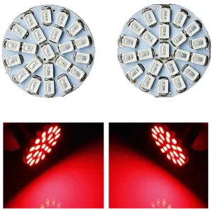 R.J.VON Bike SMD LED Indicator Bulb Red color pack 2 pcs