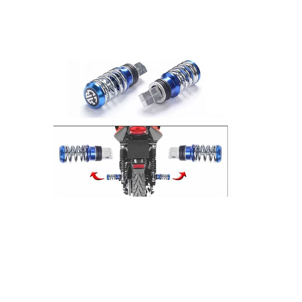 R.J.VON Bike Spring Foot Rest For All Bike Universal fitting