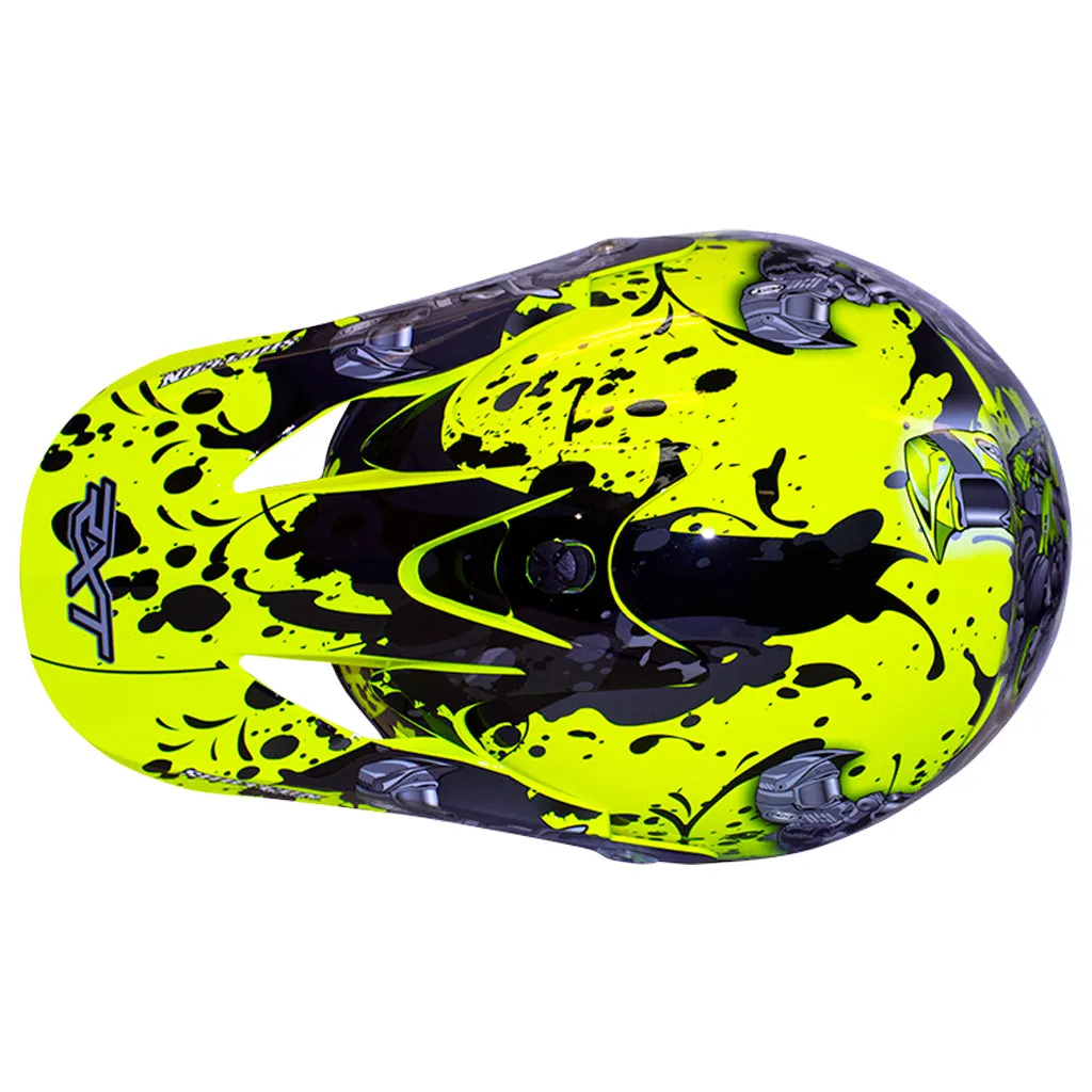 RXT - Youth Racer 4 Yellow Helmet