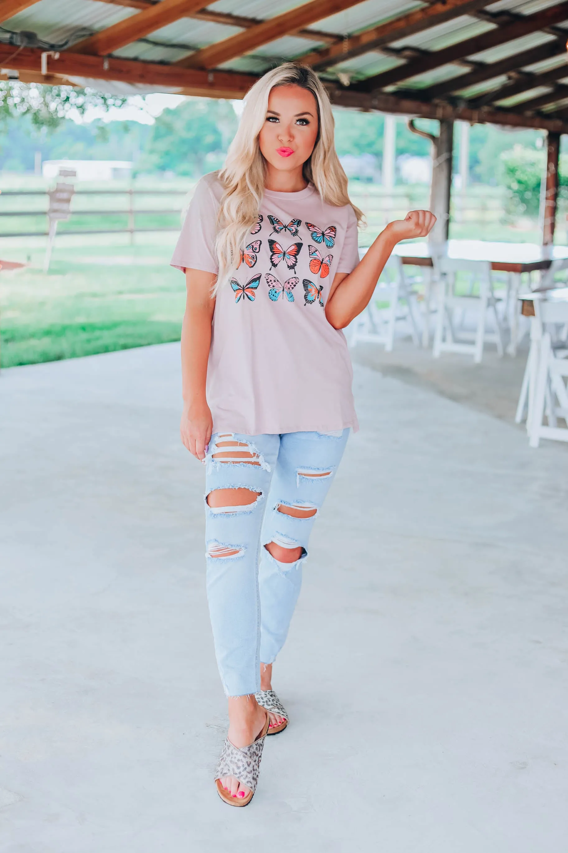 Seasons Of Change Butterfly Tee