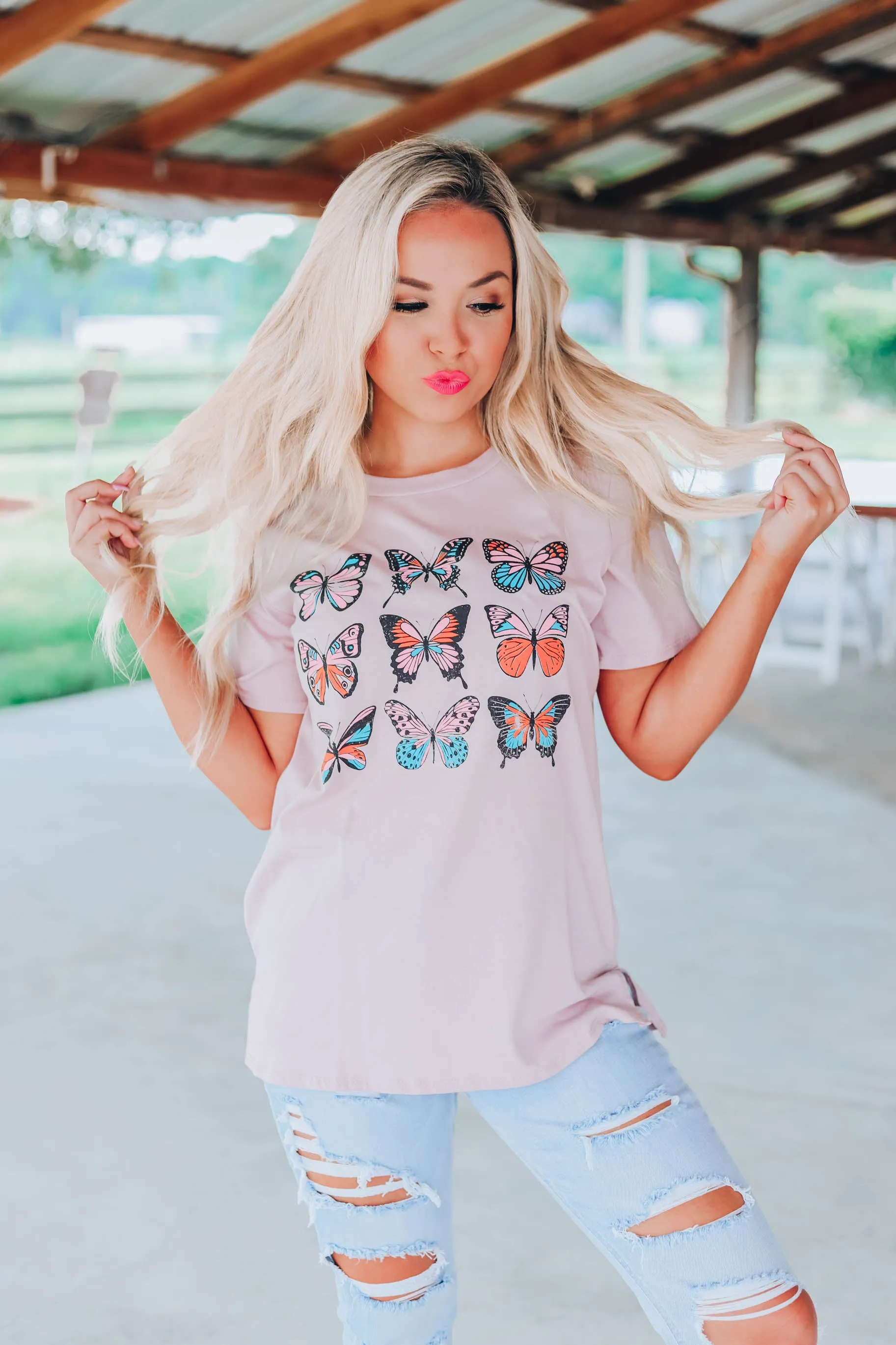 Seasons Of Change Butterfly Tee