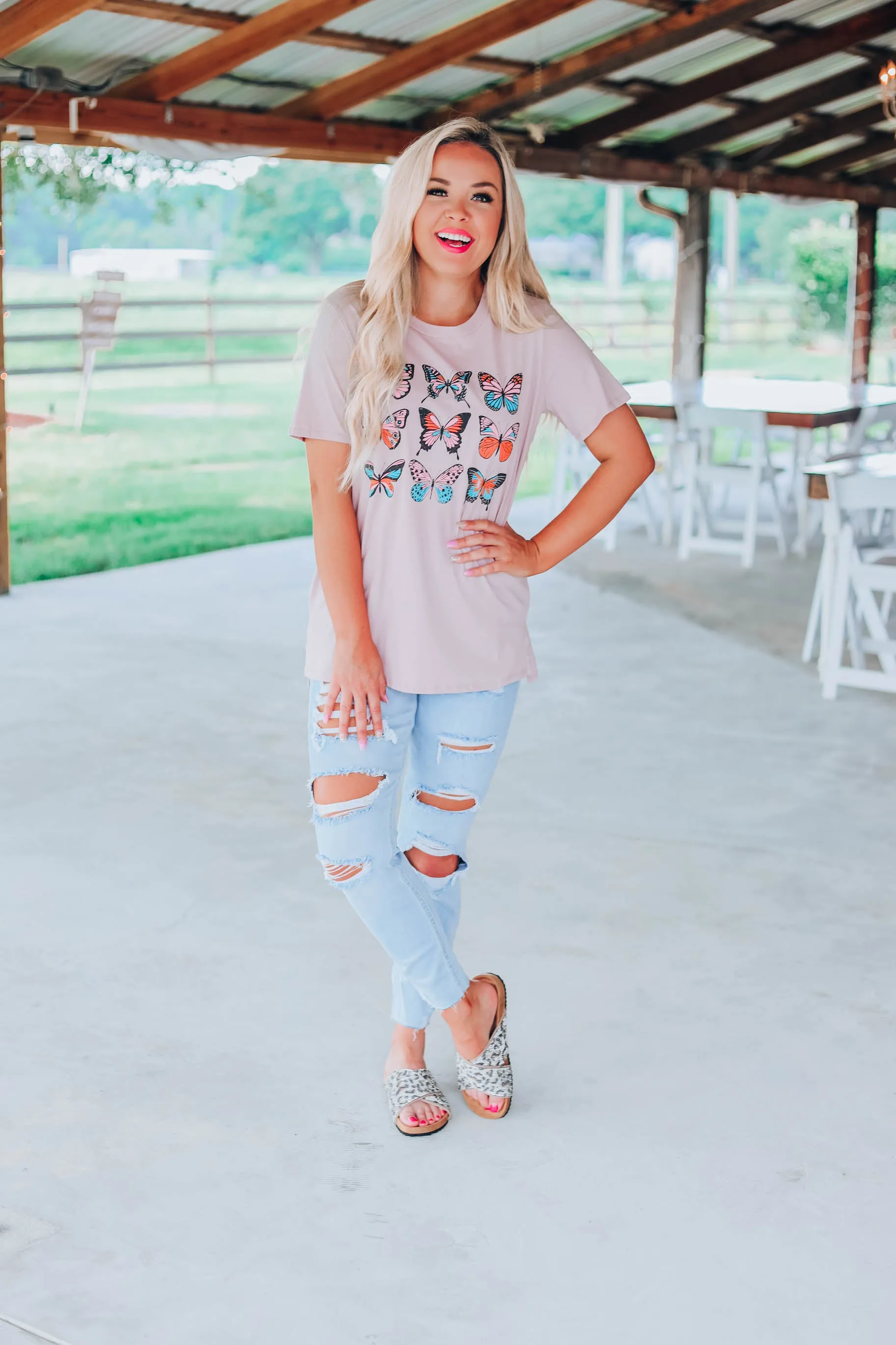 Seasons Of Change Butterfly Tee