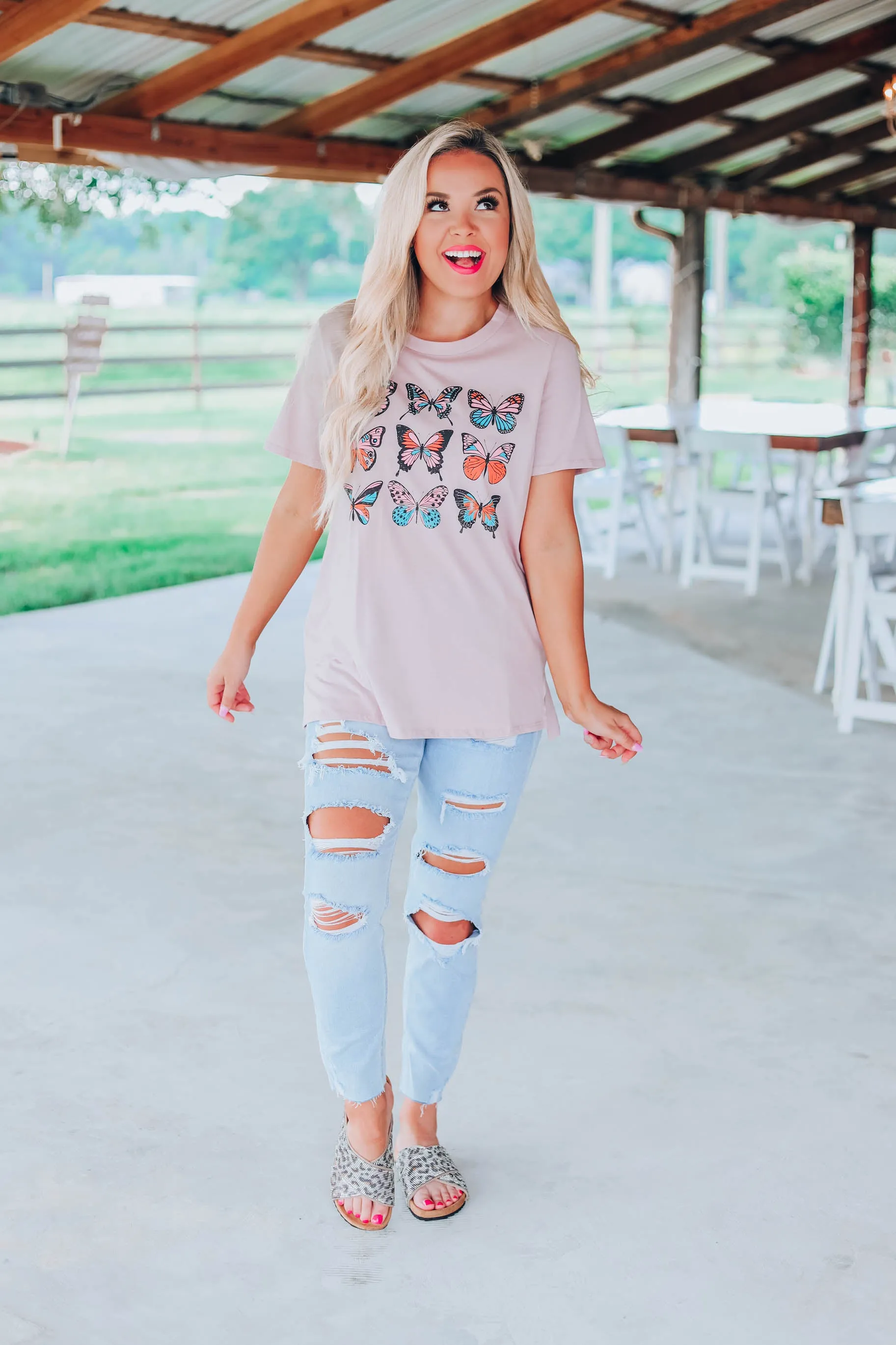 Seasons Of Change Butterfly Tee