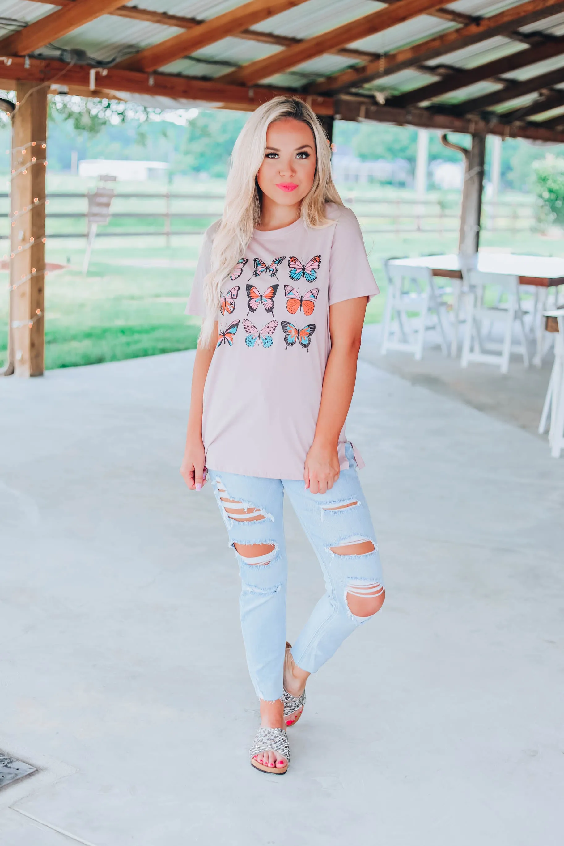 Seasons Of Change Butterfly Tee