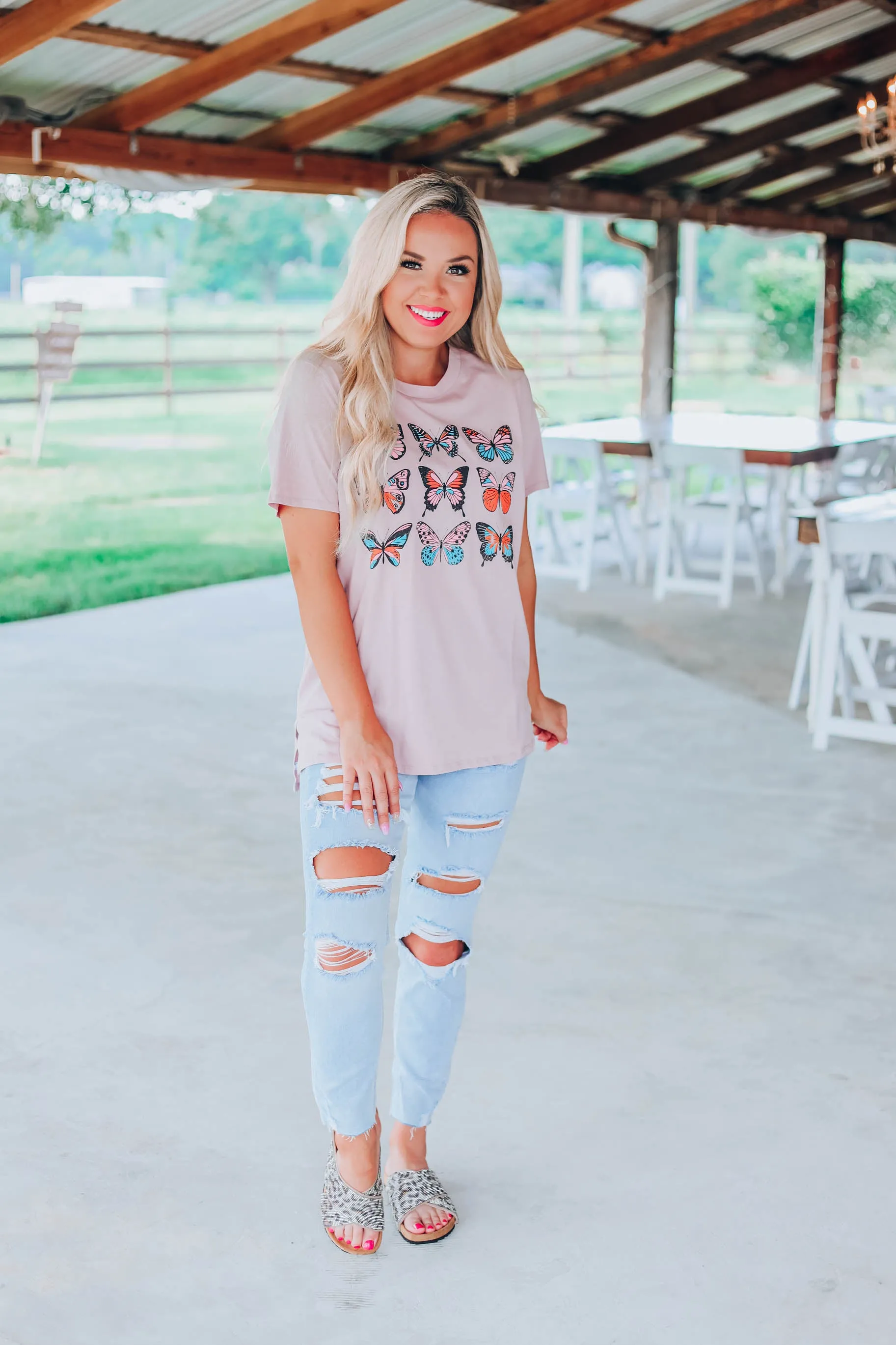 Seasons Of Change Butterfly Tee