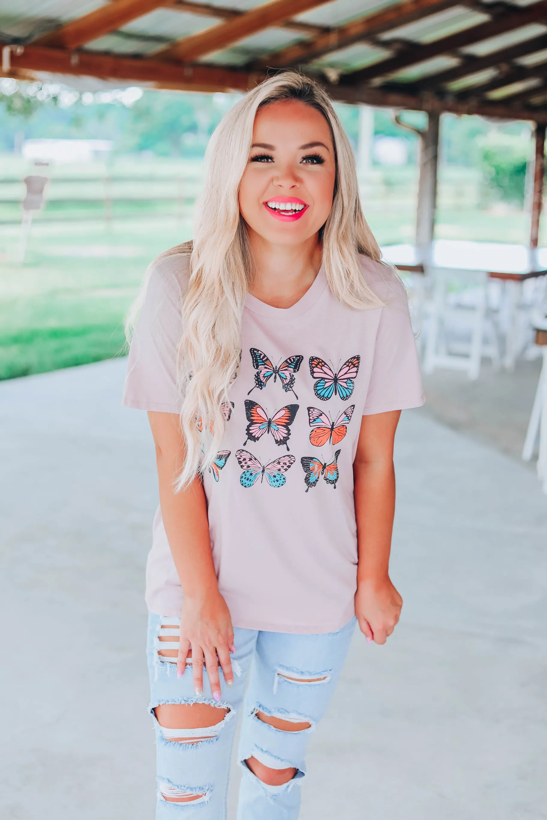 Seasons Of Change Butterfly Tee